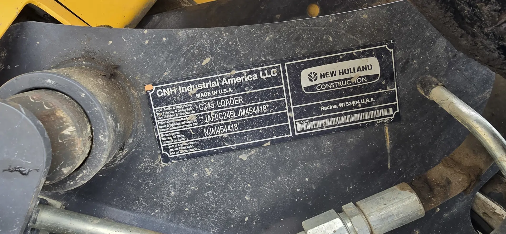 New Holland C245