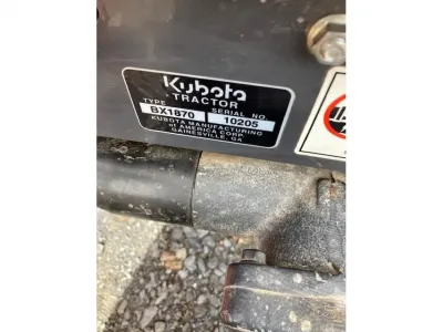 Part Number: Kubota BX1870