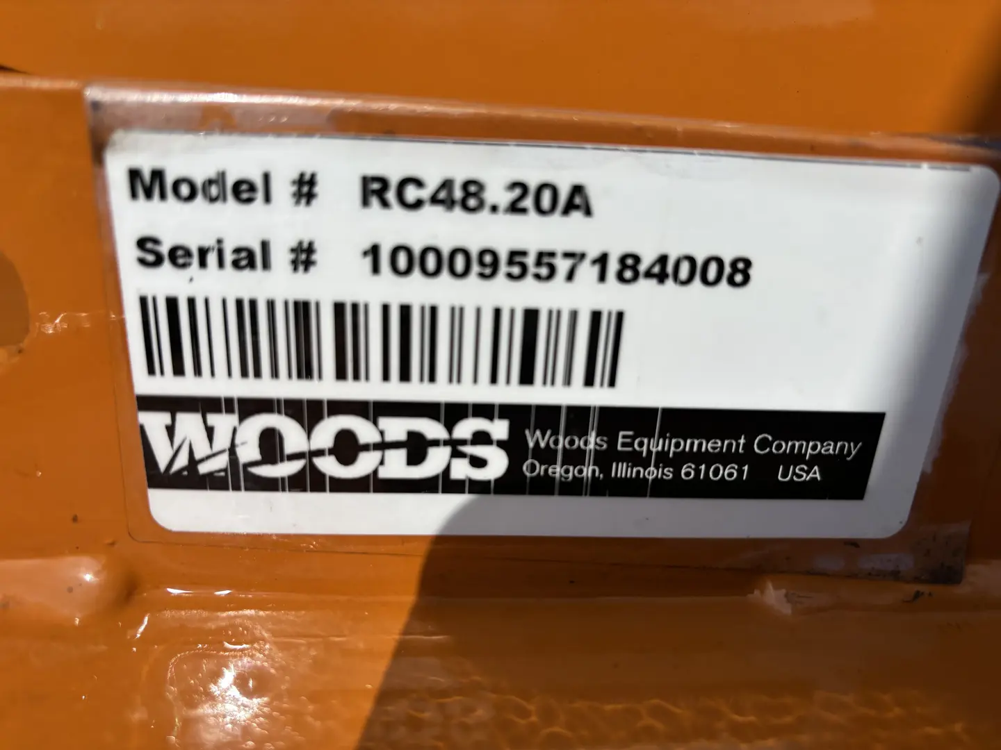 Woods RC48.20