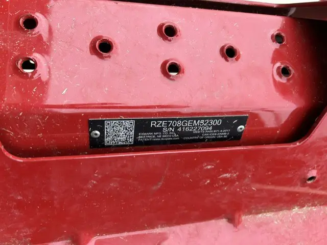 Exmark RZE708GEM52300
