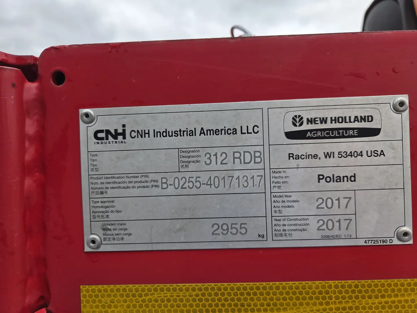 New Holland 312R