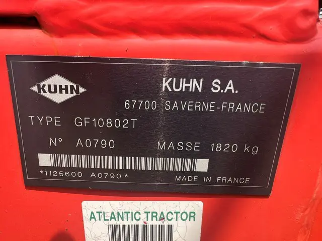Kuhn Knight GF10802T