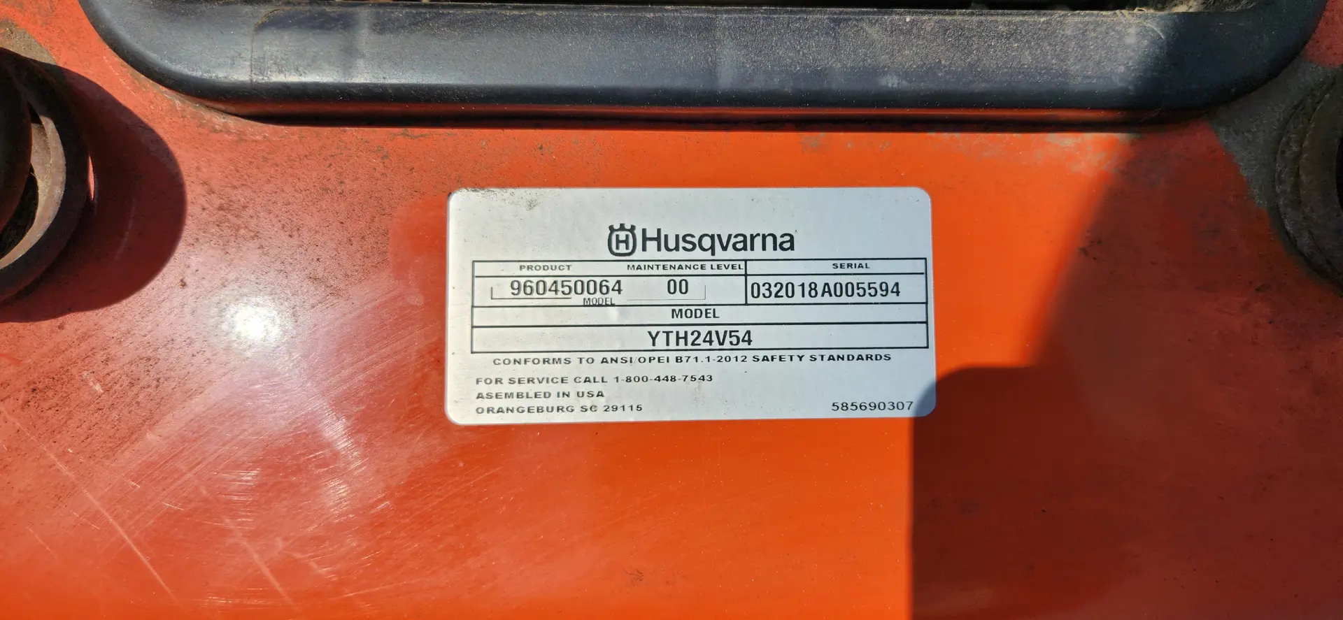 Husqvarna YTH24V54
