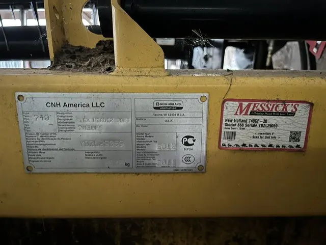 New Holland 740CF-30