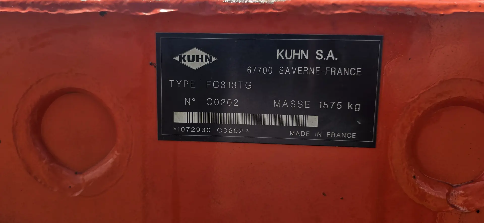 Kuhn FC313TG