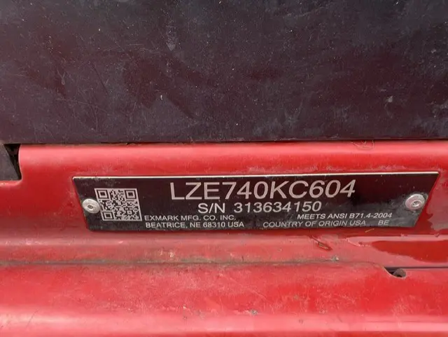 Exmark LZE740EKC604