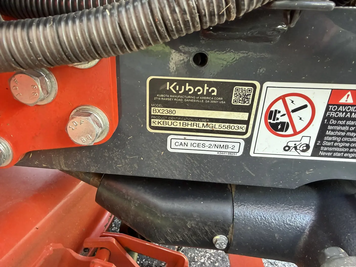 Kubota BX2380