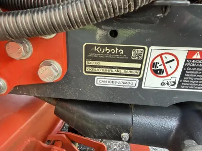 Part Number: Kubota BX2380