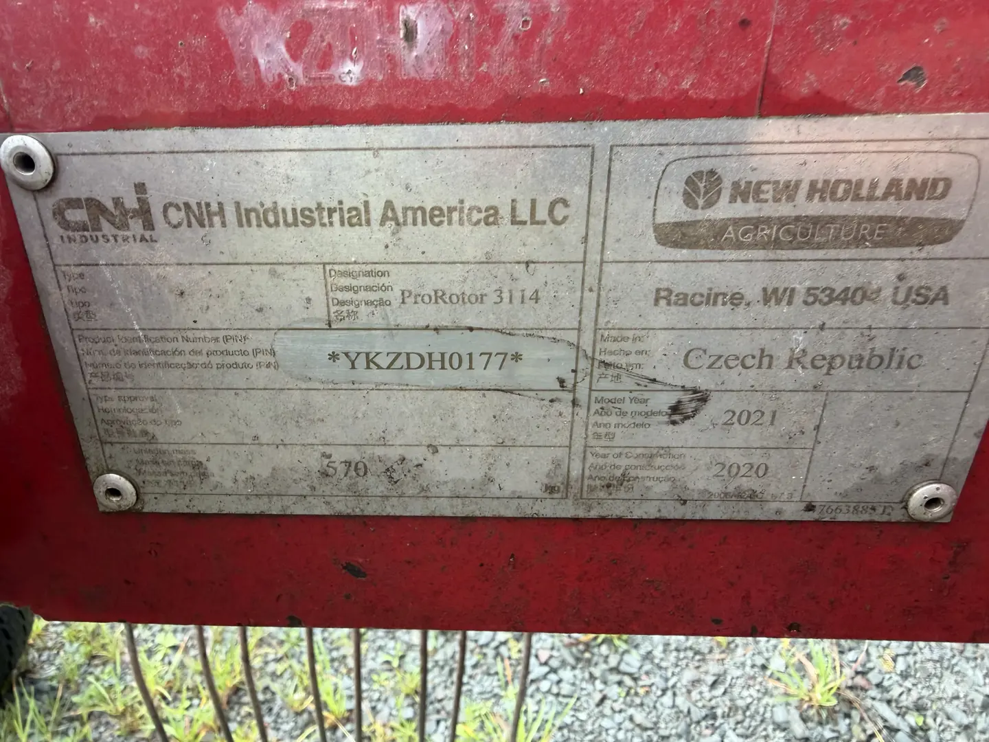 New Holland 3114