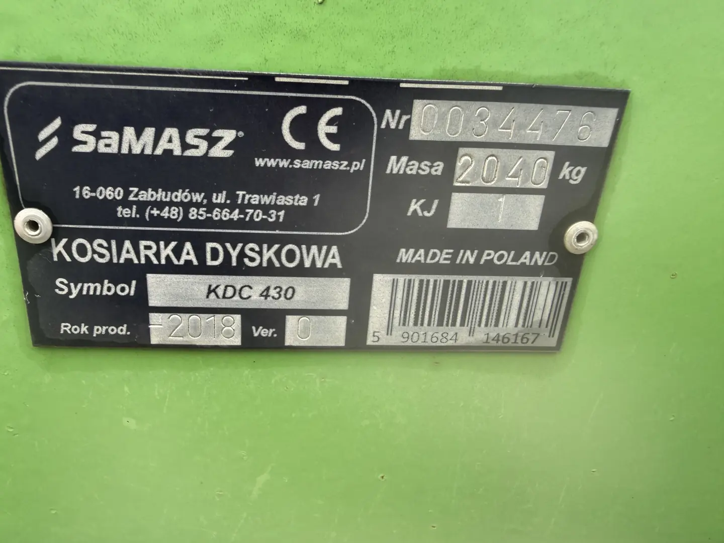 SAMASZ KDC 430
