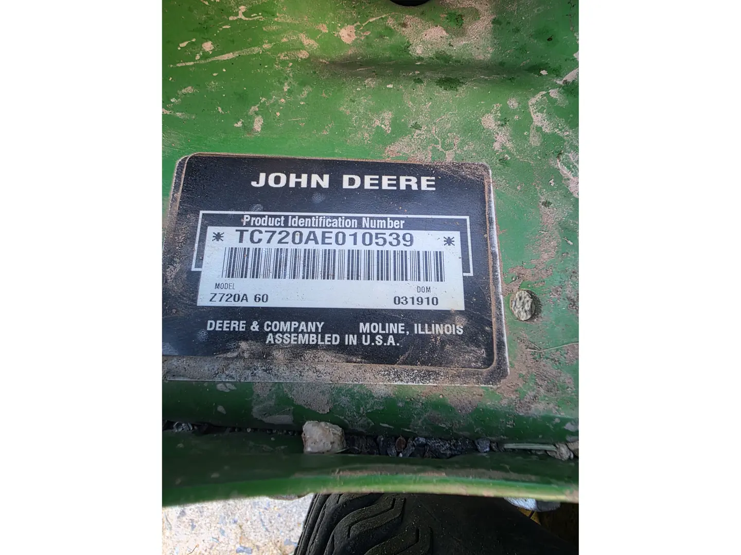 John Deere Z720A
