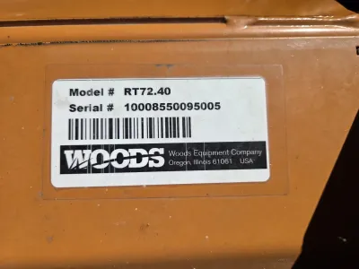 Part Number: Woods RT72.40